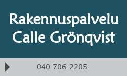 Rakennuspalvelu Calle Grönqvist logo
